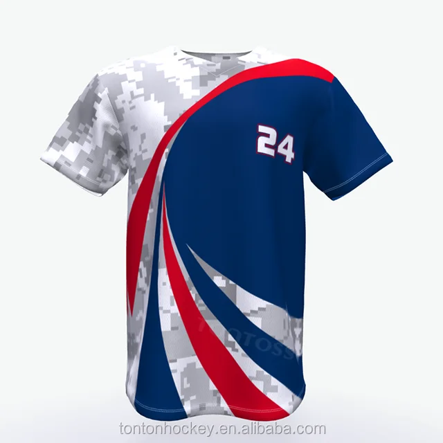Full Sublimation summer baseball jersey