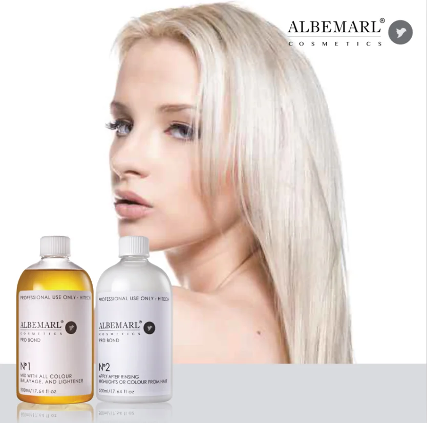 professional organic dyeing product glossy healthy hair bleaching harmless hair dye treatment