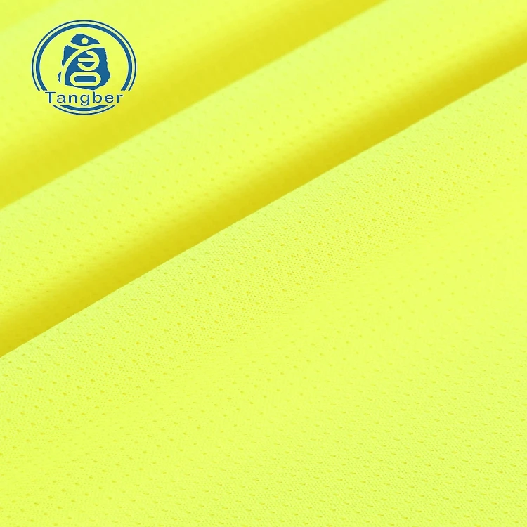 Manufacturers dri fit bird eye mesh fabric 150gsm 100% polyester mesh fabrics for sportswear t-shirt basketball