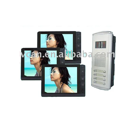 8" color LCD video door phone/video door entry system /office phone systems(NEW & HOT)