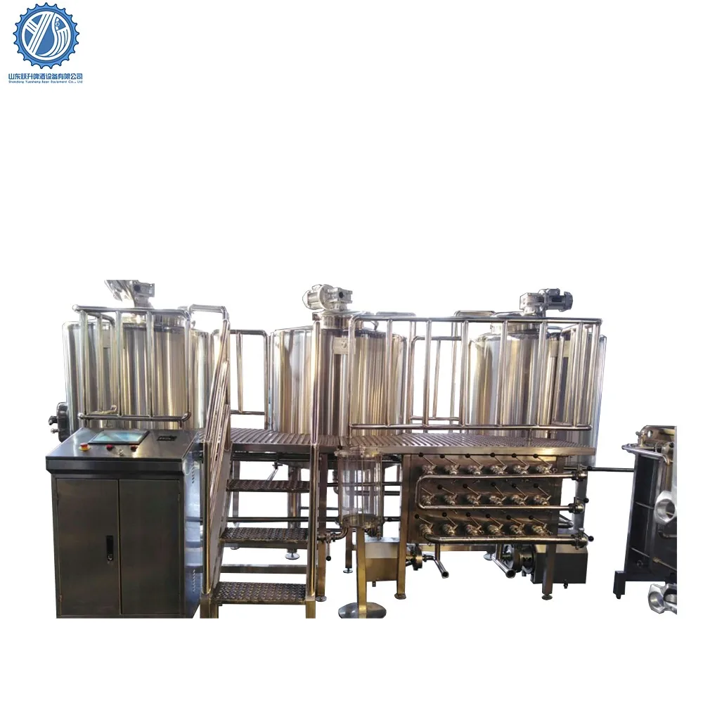 New condition and processing 2000L/batch beer making equipment for brewery