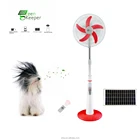 2017 hot selling green keeper solar powered rechargeable fan