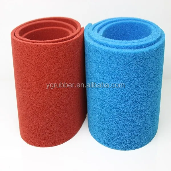 foam cell,foamroller open cell silicone sponge foam sheet