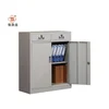 delicate high quality office used metal low file cabinet with 2 lockable drawer