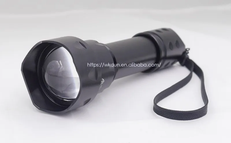 マンタosram ir oslon黒シリーズ850nm 38ミリメートルレンズズーム可能な1モードナイトビジョン赤外線led懐中電灯トーチ仕入れ・メーカー・工場