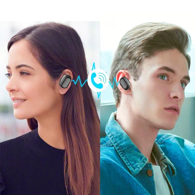 High Quality Mini In Ear EarphoneTrue Wireless Earbuds with 600 Mah Charging Case - ANKUX.COM