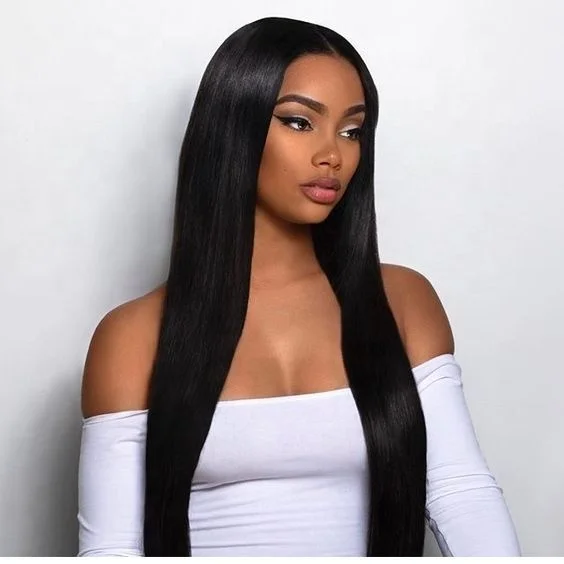 32 34 36 38 Malaysian Indian Straight Cuticle Hair Weave Bundles