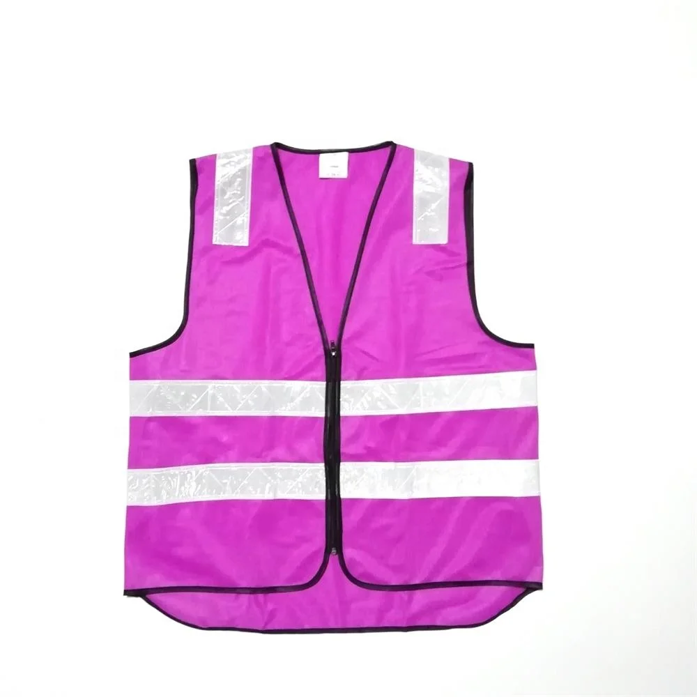 Purple Products Road Safety Warning Reflective Safety Vest Buy Safety