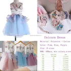 Party Children Dress Wholesale Latest Designer Fancy Children 2-6 Years Unicorn Baby Dress Party Girls