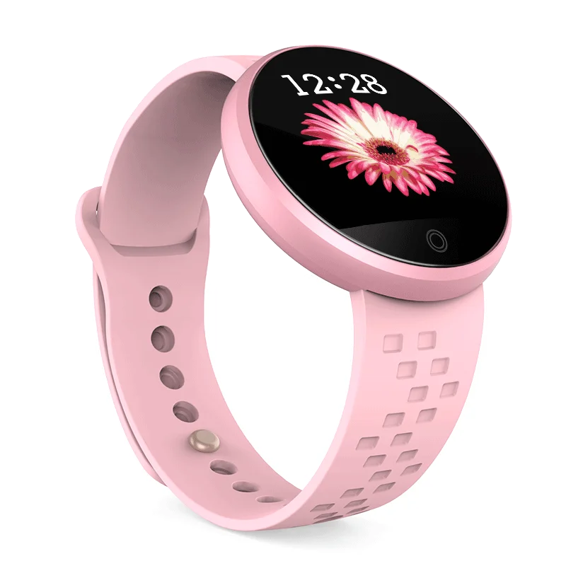 golden mobile watch