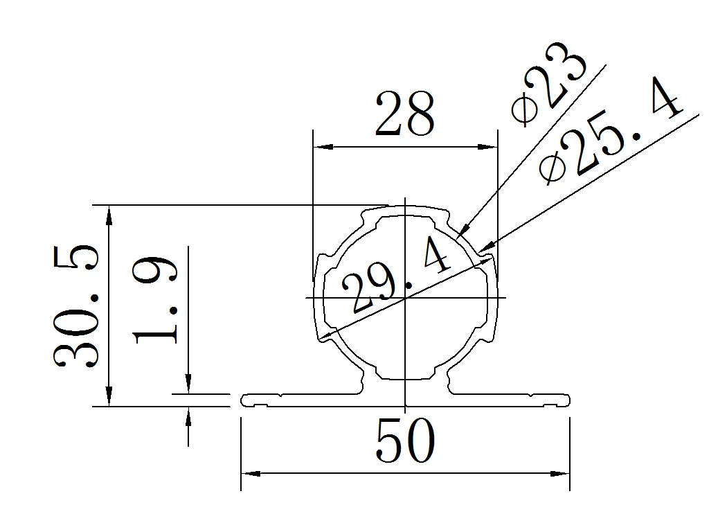 High quality Aluminum pipe