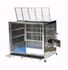 Heavy Duty Strong Stainless Steel Dog Cage with Wheels