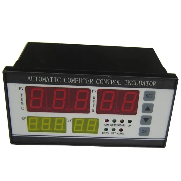 Small Digital automatic egg incubator thermostat controller for humidity and temperature controlling