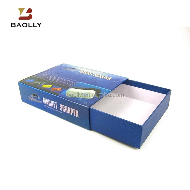 high quality nice customized rigid gift packaging box recycled