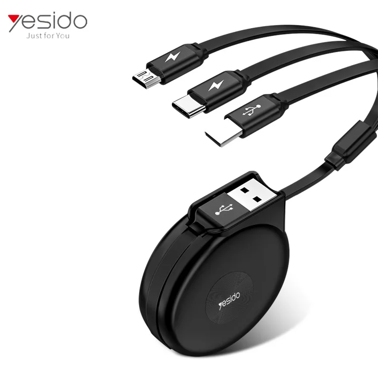 Telescopic Design 3.5A Charging Cable Line 8Pin Type-C Micro 3 In 1 Usb Charger Cable For Iphone
Telescopic Design 3.5A Charging Cable Line 8Pin Type-C Micro 3 In 1 Usb Charger Cable For Iphone