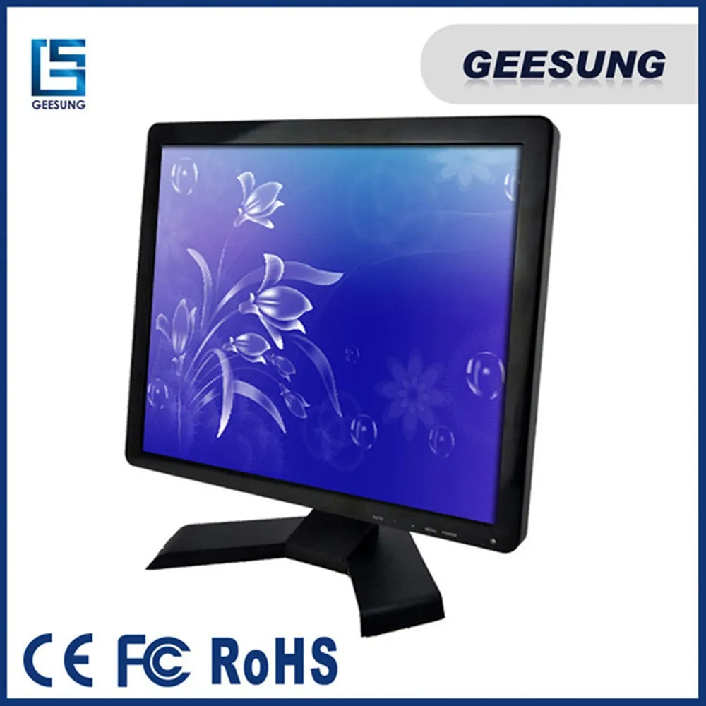 19 inch resistive touch screen lcd monitor with different monitor stand (6)