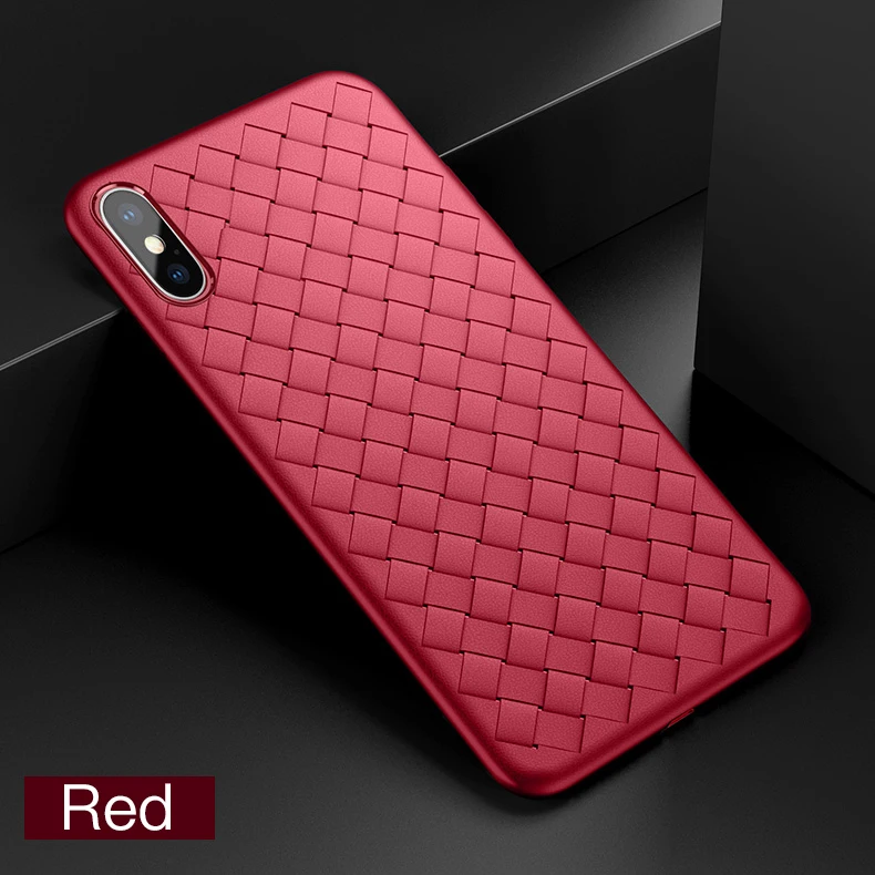 Free Shipping 2019 Weaving Back Case For iPhone X Top Hot Selling Back Cover For iPhone 7 8 6 S Plus, Black;blue;red
Free Shipping 2019 Weaving Back Case For iPhone X Top Hot Selling Back Cover For iPhone 7 8 6 S Plus, Black;blue;red