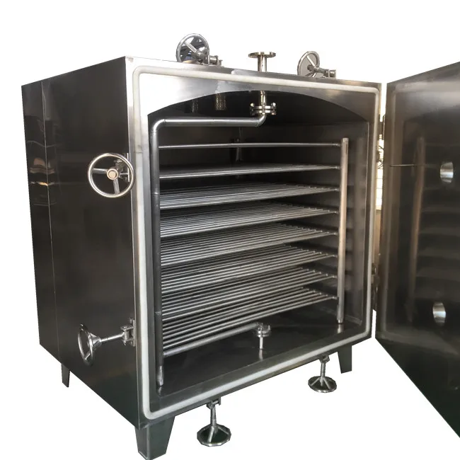 Safety Material Vacuum Tray Dryer /Drying Machine / Dehydrator For Plantain Chips Banana Chips Apple Chips Pineapple Chips