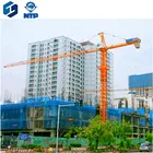 Guangxi NTP 8Tons QTZ6015 Construction self erecting crane Tower Crane price for Sale