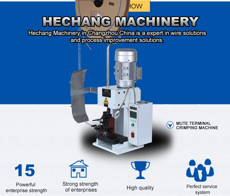 super mute cable hexagonal die set crimping terminal machine