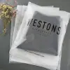 Custom Matte Print Pe Ziplock Poly Zip Lock Frosted Plastic Packaging Bag For Clothes