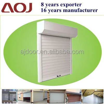 High-class rolling shutters for adornment