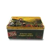 Custom Printed Empty Rectangular Tin Can