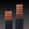 Black color and Copper Material Flexible Insulated Copper Busbars