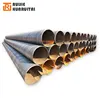 MS steel pipe, spiral welding steel pipes, big size pipelines 900mm OD