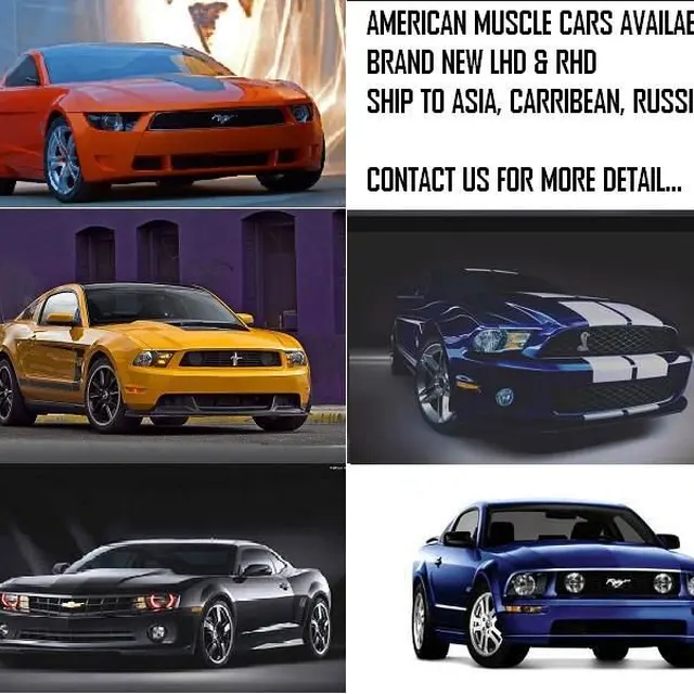 2011 muscle cars lhd / rhd