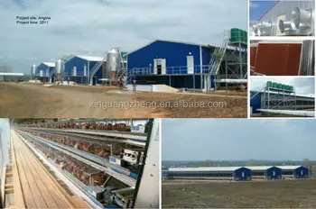 Automatic Control Low Cost Poultry Shed/farm For Broiler ...