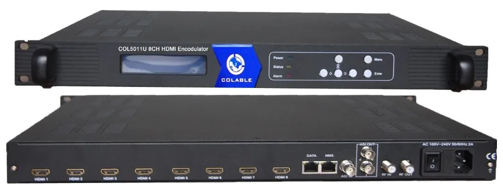 8 Ch hdmi cable tv qam modulator, hdmi dvb-c encodulator.jpg