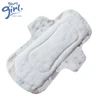 Female hygiene soft care period pads organic cotton cover sanitary napkin for women