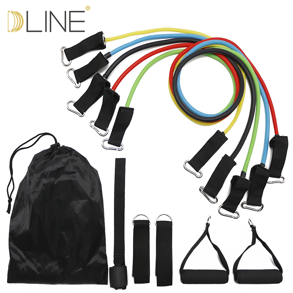 High Quality Exercise Fitness Resistance Cable Band with Latex Tube, Red, yellow, blue, green, black 5 color
High Quality Exercise Fitness Resistance Cable Band with Latex Tube, Red, yellow, blue, green, black 5 color