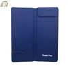 High quality PU leather restaurant menu cover bill folder leather