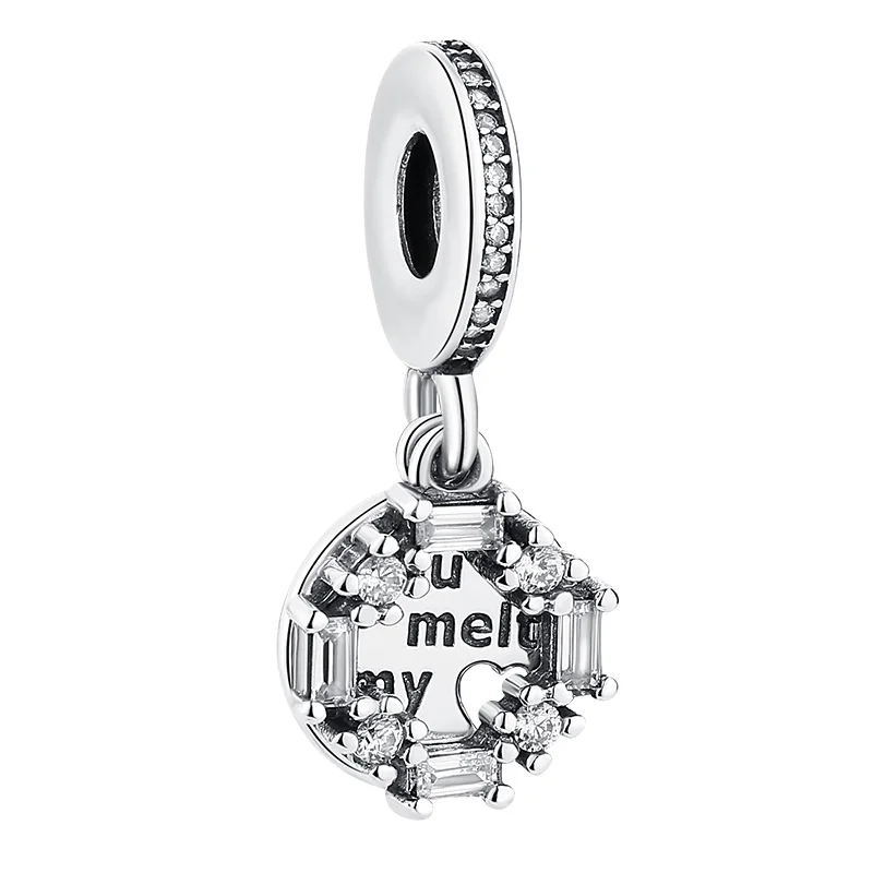 New 925 Sterling Silver Charm U Melt Me Charm Beads Gifts fit Original Bracelet Making for Valentine's Day
New 925 Sterling Silver Charm U Melt Me Charm Beads Gifts fit Original Bracelet Making for Valentine's Day