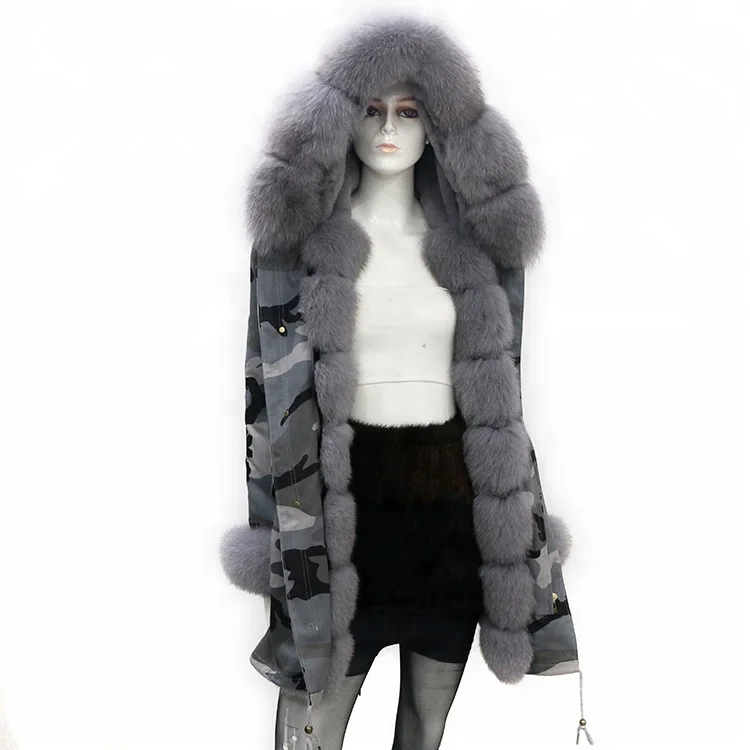 Wholesale parka Winter Real fur lined parka ladies parka With Fur Hood, As photo color
Wholesale parka Winter Real fur lined parka ladies parka With Fur Hood, As photo color