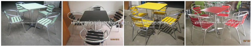 garden aluminum chair metal frame chair YC001