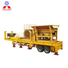 Good performance good used mobile crusher plant for sale