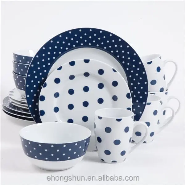 Polka Dot Dinnerware,Sunflower Dinnerware Sets,Wholesale Bowls And
