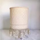 fresh style dome lamp shades with lace for wall lamp