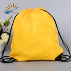 Custom design nylon drawstring polyester sports bag