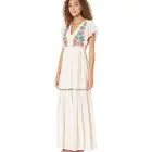 Summer 2019 Fashion Design Classic Brand Clothing Women Long Maxi White Dress Direct Manufacture