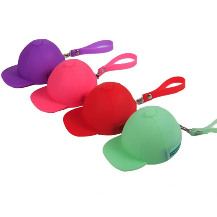 Wholesale Hat Shape Zipper Lady Fashion Silicone Purse Cartoon Bag Silicone Mini Coin Bag Wallet For Women, Any pantone colors
Wholesale Hat Shape Zipper Lady Fashion Silicone Purse Cartoon Bag Silicone Mini Coin Bag Wallet For Women, Any pantone colors