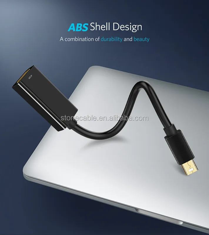 Mini DisplayPort to HDMI Female cable 4K 2K - ANKUX.COM