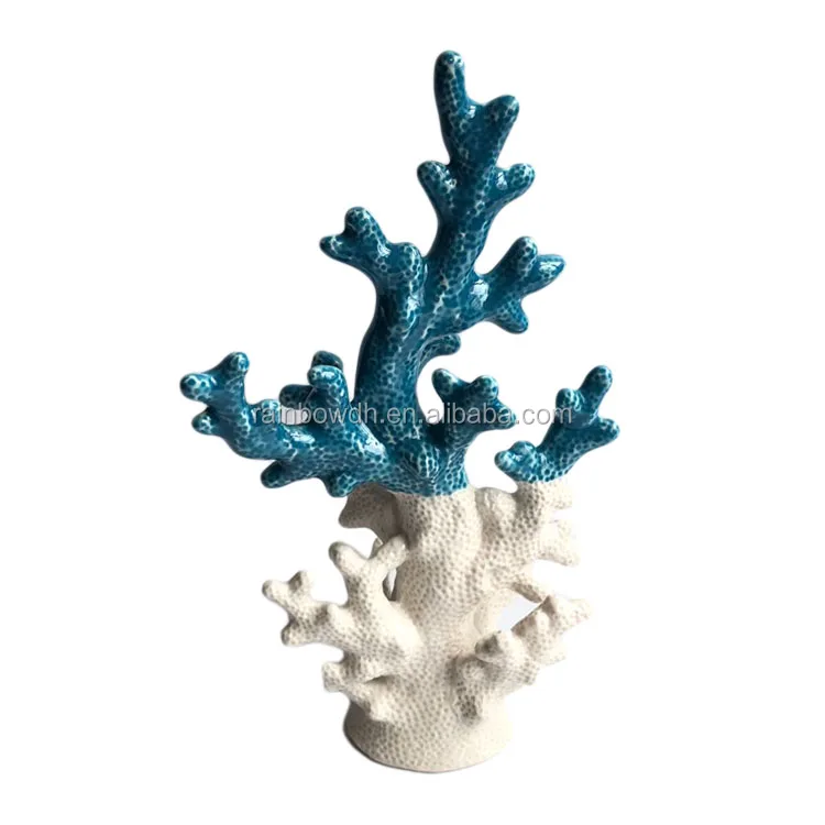 exquisite artwork, ceramic coral sculpture