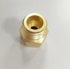 brass Hex outside threaded nuts female/male threaded pipe fitting nuts