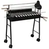 Cyprus Motorised Rotisserie Charcoal BBQ Grill Automatically Roasting Brazilian Grill