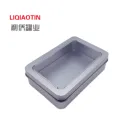 Custom Logo tin box Packaging for Tea tinplate packaging box square gift tin box
