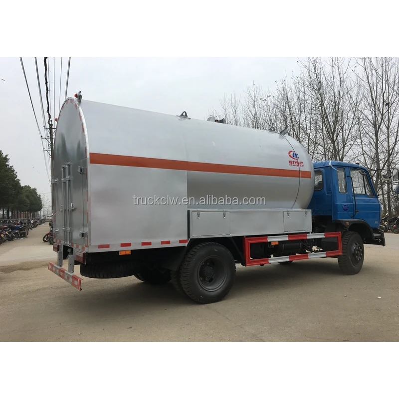 dongfeng 6X4 lpg truck8cbm to 15cbm 5tons to 7tons ,liquid gas tanker truck,lpg tanker for sale